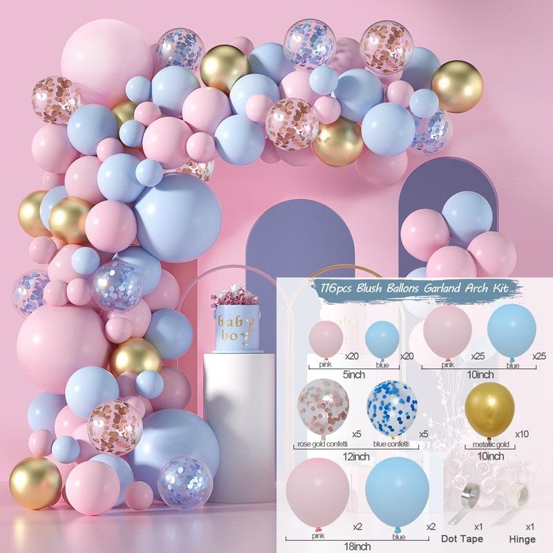 Balloon Chain Set Confession Engagement Balloon Set Opening Birthday Scene Arrangement Balloon
