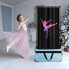 Privacy Changing Curtain for Dance Bag Suitcase with Rack Quick Setup Oxford Cloth Backstage Changing Screen for Training Competition Accessories