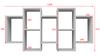 Bilbao 7.0 Wall-Mounted Shelves, Matte White