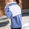 Anta Lifestyle Series Lamb Fleece Stand Collar Sports Jacket Women Jacket Willow-Blue 162148725-1
