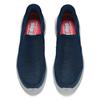 Skechers Zapatos sin cordones Suela gruesa Elástico suave Cómodos Zapatos para caminar Amortiguadores Resistentes al desgaste Bajos Casual Zapatillas para hombre 216333-NVY