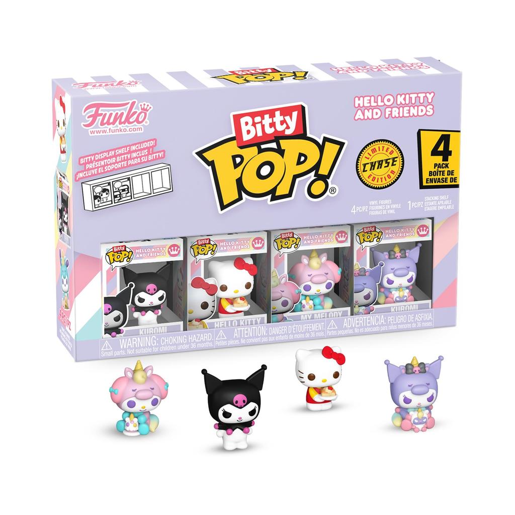 FUNKO Bitty Funko Bitty Pop Series Kuromi Set of 4 Pop! 4-pack "Sanrio" Sanrio