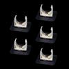 1/5Pcs Punch-free Self-adhesive Pipe Clamp Garden Irrigation Tube Clip Connector Water Tube Holder