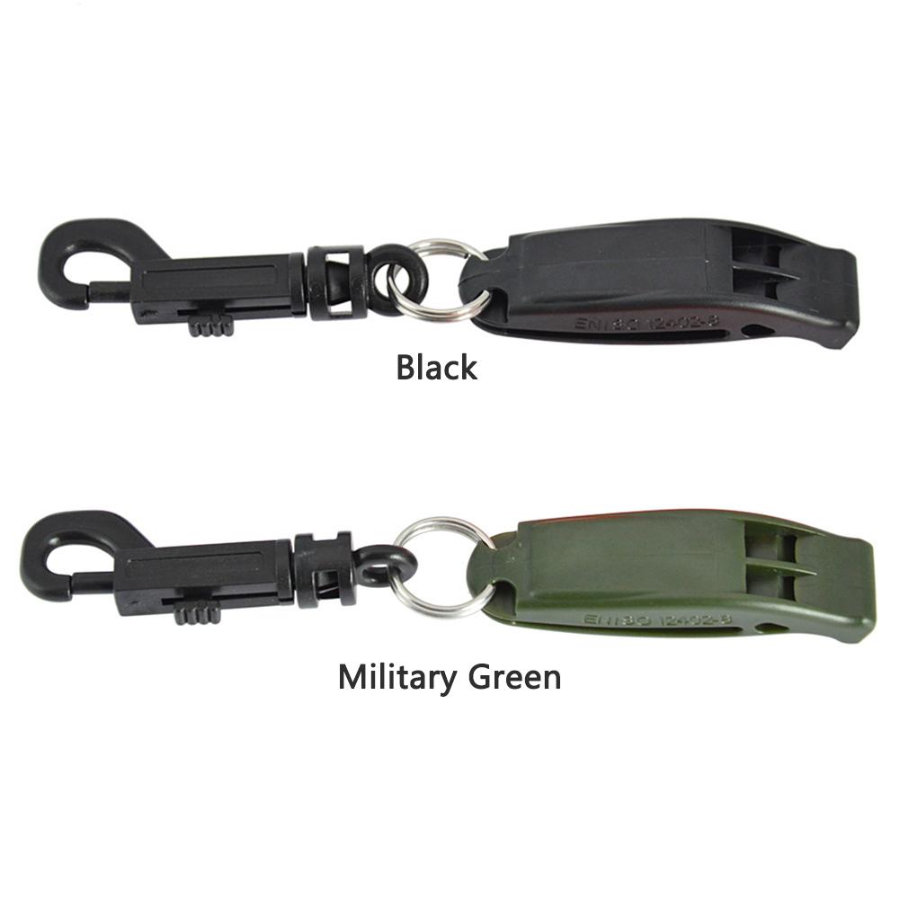 Dual Frequency Emergency Whistle One-piece Design Sos Whistle Loud Voice High Low Audio Whistle Strong Penetration Diving Rescue