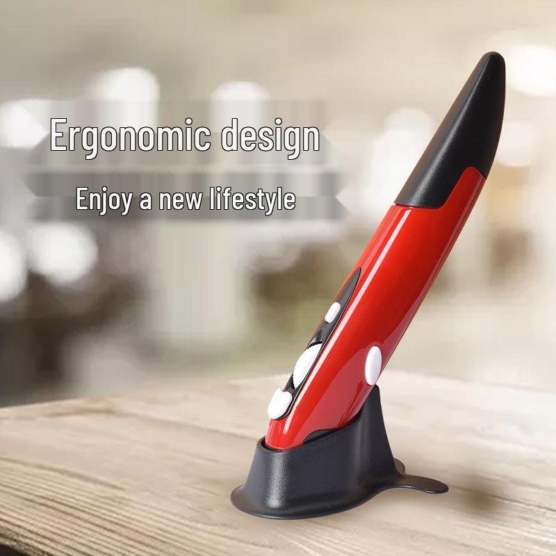 2.4G Wireless Pen-Style Mouse - Personalized Vertical Design for Drawing and Handwriting