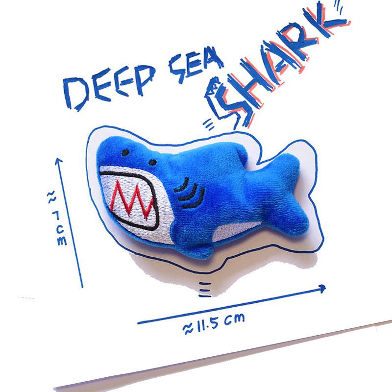 Mini Cute Ins Dog Toys Pet Plush Sound Toys Dogs Accessories Interactive Entertainment Shark Turtle Whale Dog Toys Pet Supplies