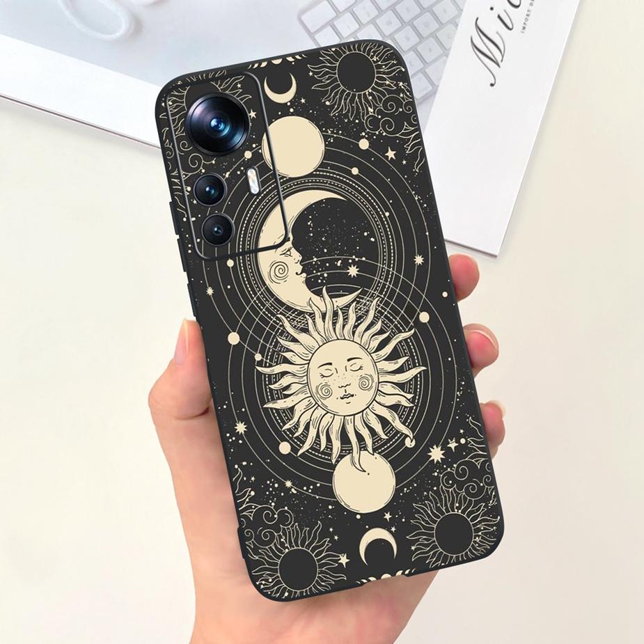 For Xiaomi 12T Pro Case Cute Astronauts Cartoon Cover Soft Silicone Phone Cases For Xiaomi Mi 12T Pro Mi12T 12TPro Fundas Bumper