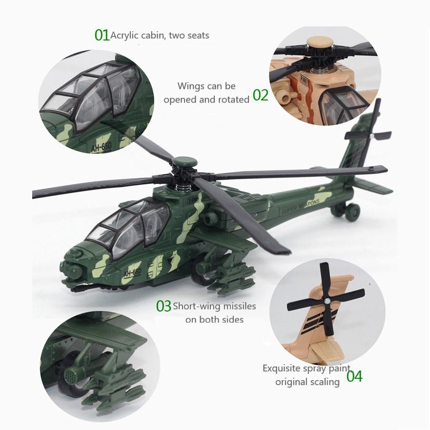 Pressure Casting Alloy Simulation Aircraft Model, Fighter Jet, Rear Pull, Baby Sound Lamp, Children's Aircraft, Toy Aircraft Model