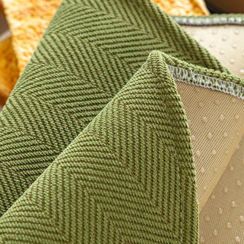 Irregular Special-shaped Sofa Cushion Chenille Universal Modern Light Luxury Tofu Block Straight Sofa Cover for All Seasons