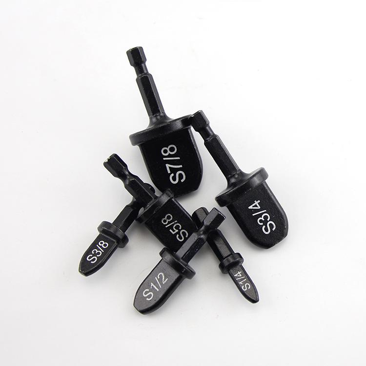 In-Stock 6-Piece Hex Shank Tube Expander Tool for Copper Tube in A/C and Refrigeration