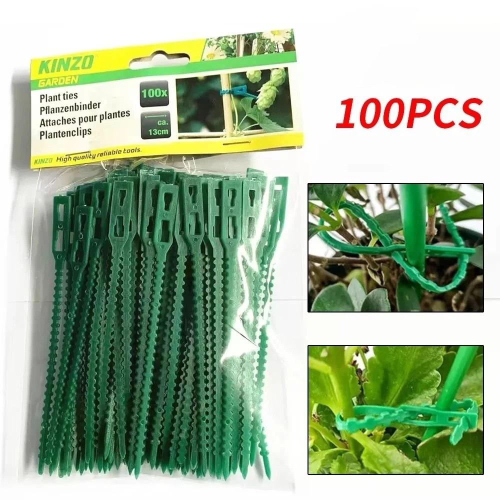 

Plastic Plant Cable Ties Flexible Plant Support Clips Reusable Cable Ties Outdoor Scenarios