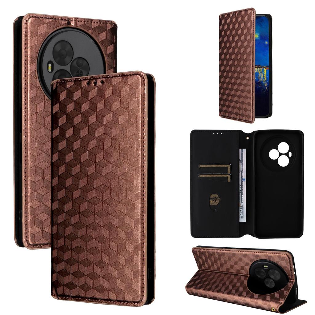 Flip Cover für TCL NxtPaper 60 Ultra PU Leder Handyhülle Ganzkörperschutz [RFID-Blockierung] Schutzhüllen