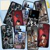 Θήκη Κινητού για Samsung Galaxy S25 S23 S22 S24 Ultra FE A05 A06 A15 A16 A36 A37 A35 A54 A55 A56 A57 A25 A26 A53 Attack On Titan Eren Jaeger Κάλυμμα Anime