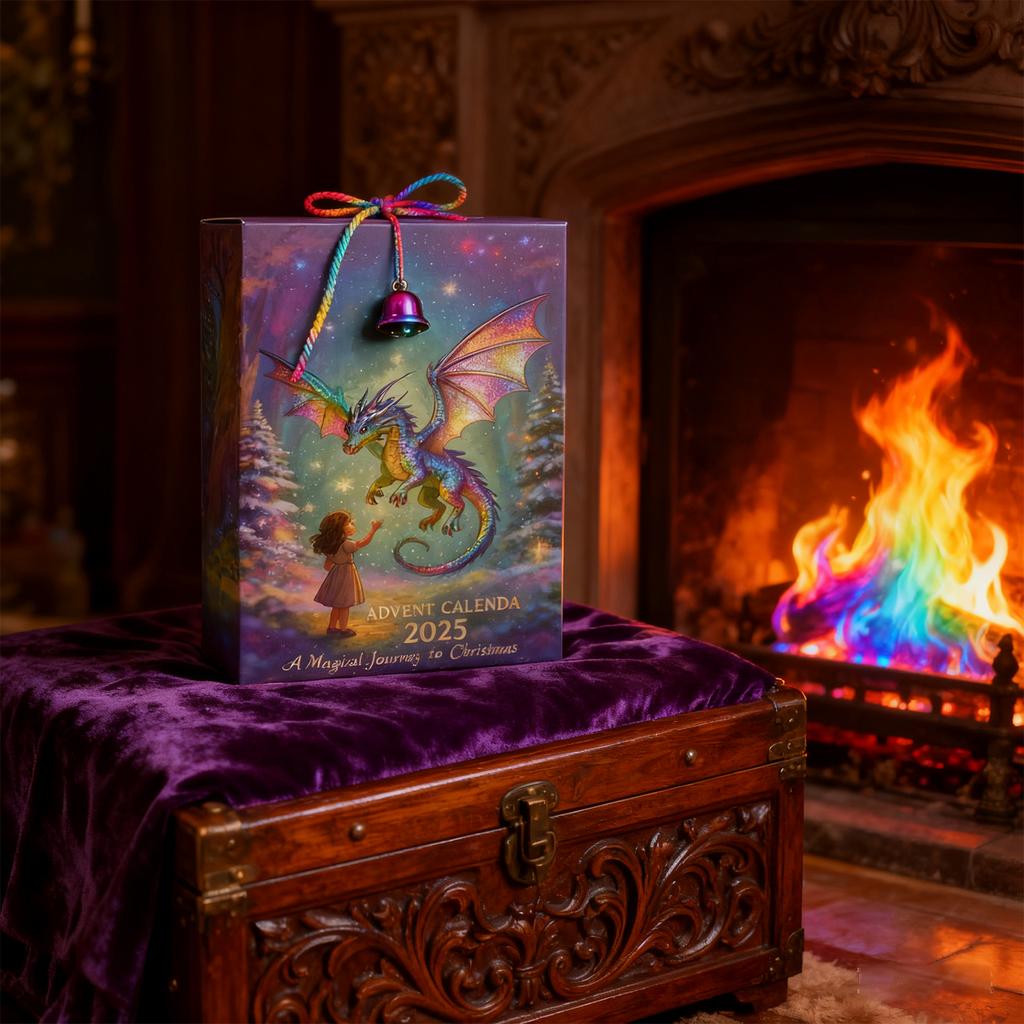 Nedtellingskalenderen inkluderer 24 gaver, nedtellingskalender og overraskelsesgave