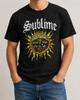 Subliem Zon Logo T-shirt Retro Ska Punk Rock Grafisch T-shirt Unisex