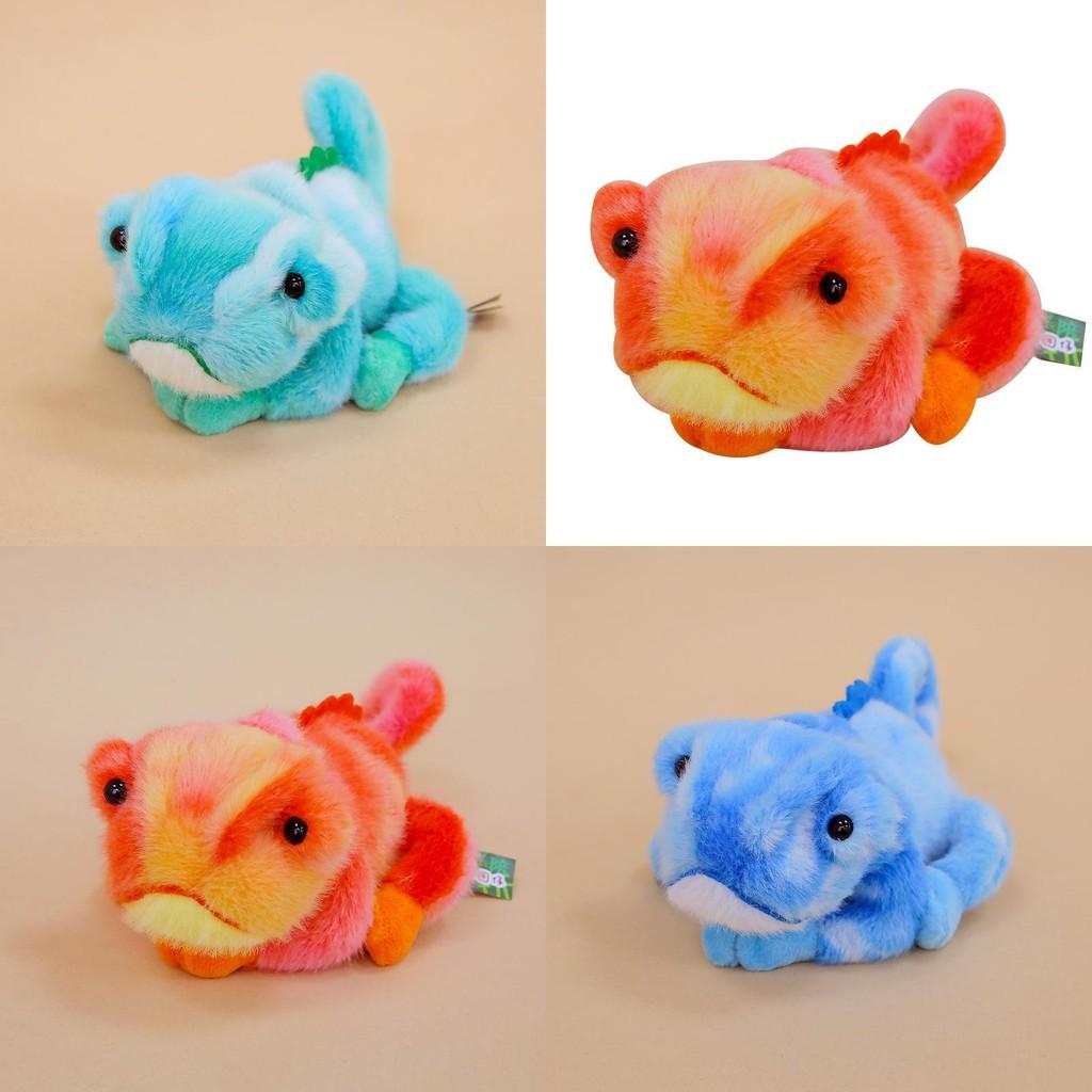 Pluche Dieren Sleutelhanger Met Magnetische Kleurveranderende Kameleon Voor Schattig Cadeau En Decoratie
