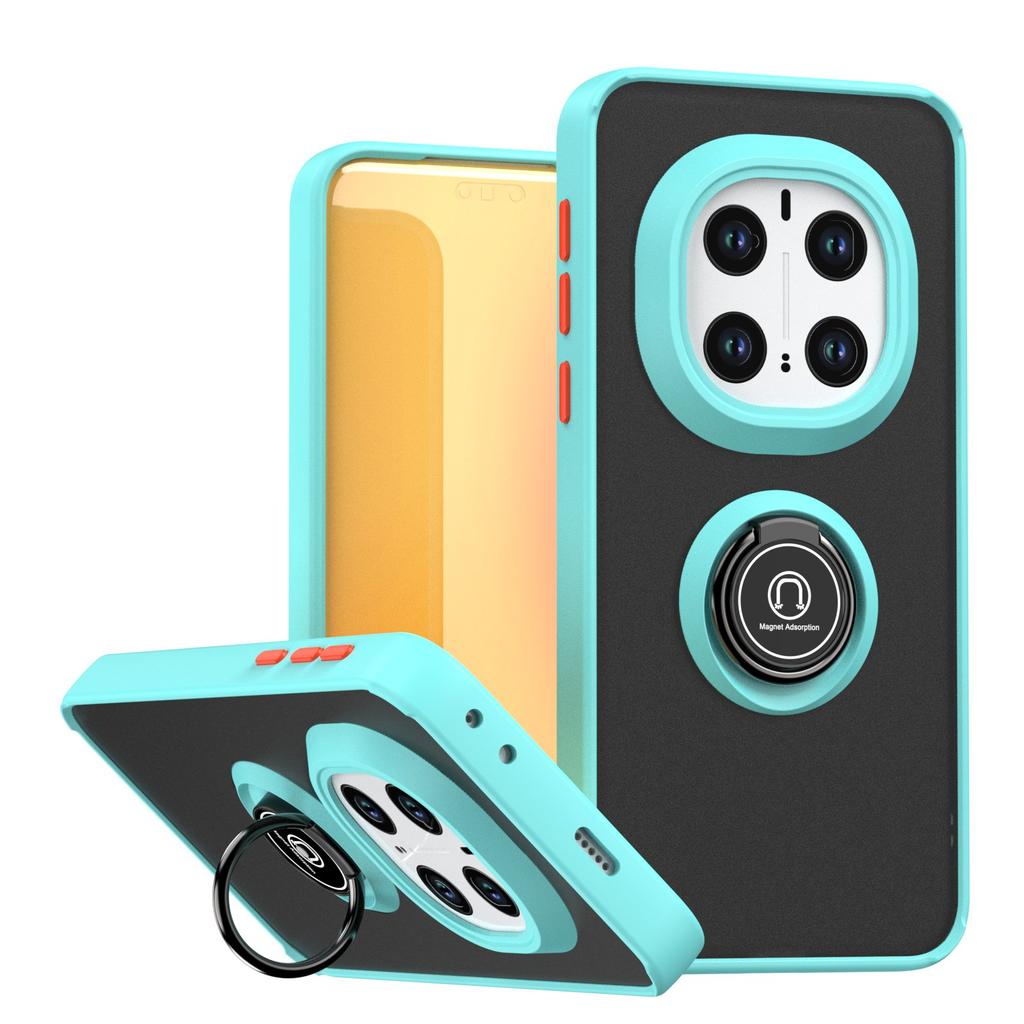 Matowe Magnetyczne Etui Armor Dla Huawei Honor Magic 7 Pro Uchwyt Pierścieniowy Etui na Telefon Magic7Pro Pokrowiec