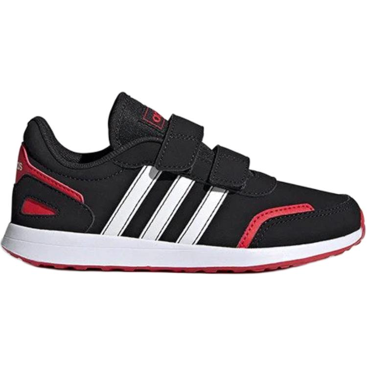Adidas Neo Vs Switch Breathable Low top Kids' Skateboarding Shoes Black Red White Children Aged 3 7 Years Old FW3984