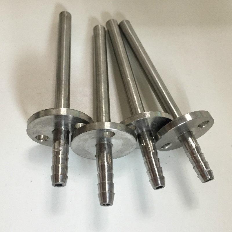 Pipe Fitting Pressure Differential Gauge Accessories 304 Stainless Steel Pressure Tap Rod Vacuum Gauge Diaphragm Tube