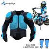 Child Kids Motorcycle Motocross Body Armor Moutain Bike Protector Skiing Skating Riding Downhill Protective Gear Moto Racing Pad