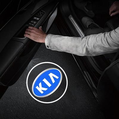 2 Stück Autotür Projektorleuchten Willkommensleuchten Zubehör für KN GT-Line Sportage Ceed Rio Picanto Sorento Soul Cerato Venga