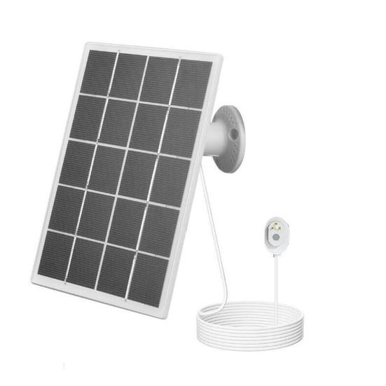 Solar Panels for Arlo Pro 4/Ultra 2/Pro 3 Lightweight Design Stable Power Output Outdoor Cameras Plug-and-Play Solar Charger