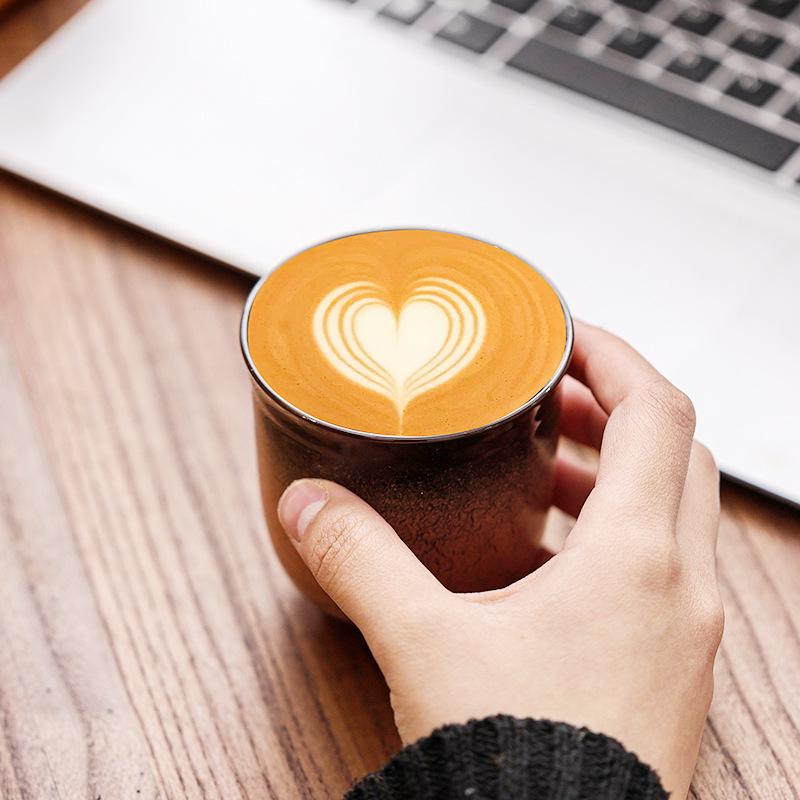 Kiln Coffee Cup Latte Latte Afternoon Tea High Value Cup Household Ceramic Cup