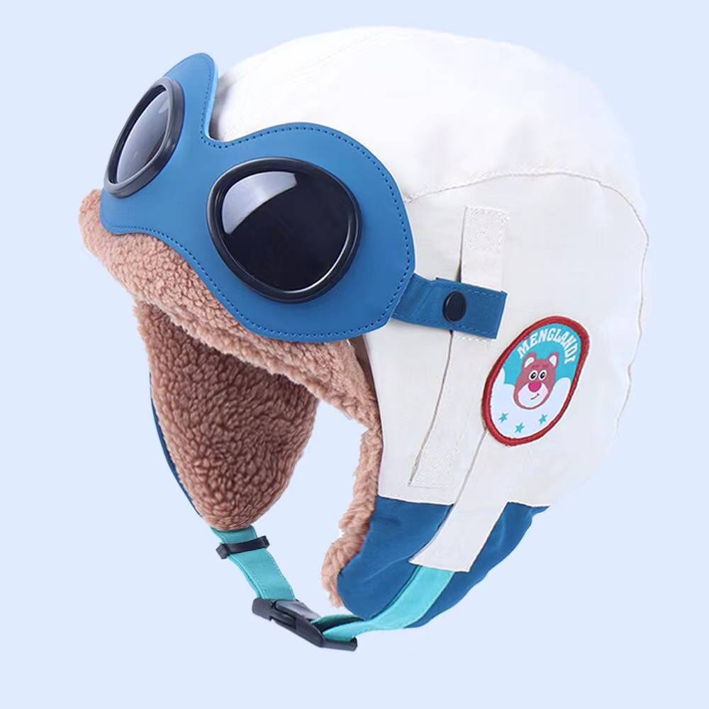 

Детские очки Lei Feng шляпа пилот северо-восточная холодная осень и зима большой мальчик ухо шляпа лыжное поле зима хулиган красивый Children (around 3-10 years old) бежевый