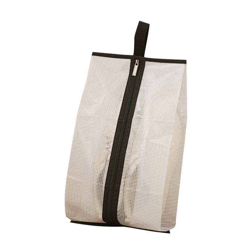 

1PCS Shoes Storage Organizer Bags PVC Shoe Dustproof Bags Portable Travel Shoe Bag Shoes Storage Packing Pouch Organizers чёрный