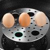 Multifunctional Steel Steaming Egg Rack Dumpling Steamer Accessory Steaming Cooking For Kitchen I5S3