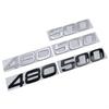 480 500 Big Digital Mark Car Stickers for Volvo Truck National Five Door Label Number Car Accessories Rear Trunk Refit Emblem