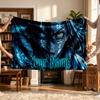 Dämonen Jäger (1) Personalisierte Namensdecke Weich Gemütlich Geschenk für Sofa Bett Couch Heimdekoration