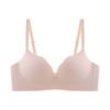 Women Seamless Push Up Gathering Shaping Anti Sagging Side Support Bra