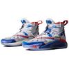Anta KT5 KT Comfortable Non Slip Lightweight High Top Basketball Shoes Men's White Blue 11941102-7
