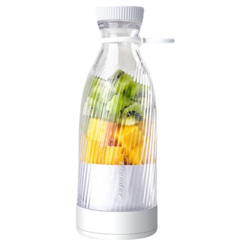 Elektrischer Entsafterbecher 6 Klingen Mixer Milchshake-Maschine USB Tragbares Frucht-Milch-Mischwerkzeug Mini Frischsaft-Mixer Sportflasche