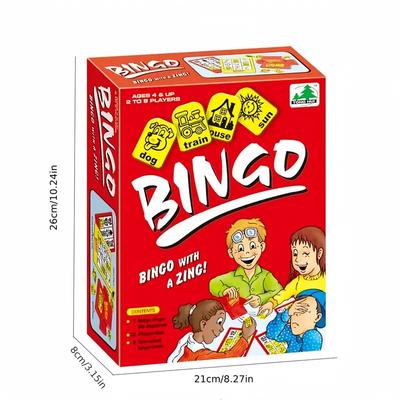 1 Box Of Product Quick Response Ability Puzzle Thinking Table Board Game, Early Reading Game For Preschool To 2nd Grade Gift