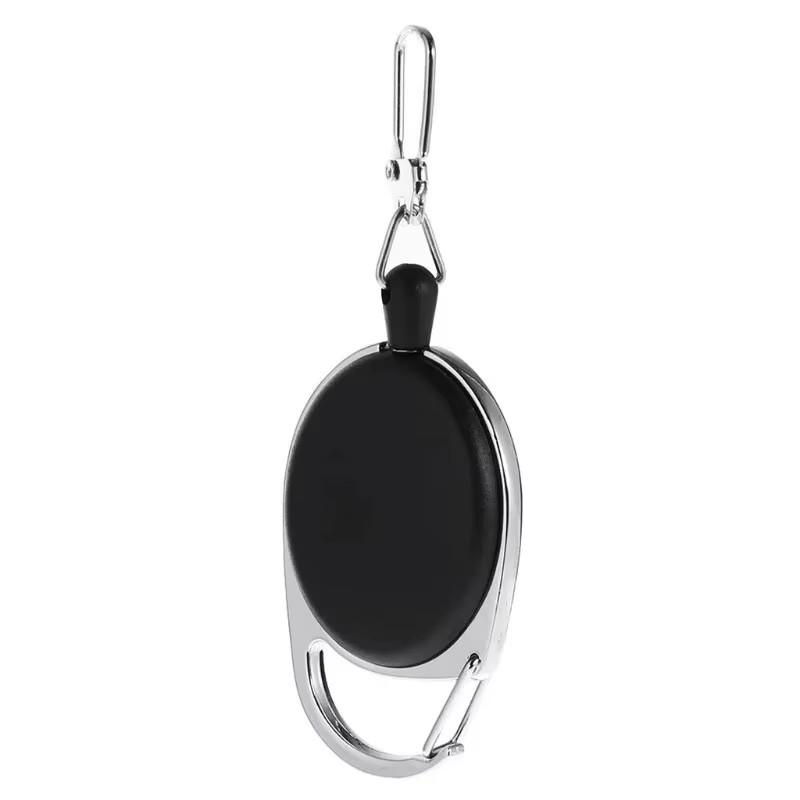 

Oval Outdoor Solid Color Easy To Pull Buckle Easy To Pull Retractable Buckle Pulling Device Certificate Buckle Anti Loss Device