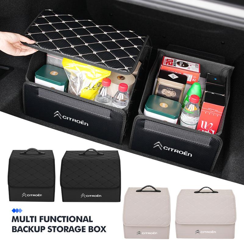 Car Trunk Storage Box Portable Foldable Storage Multiuse Bag For Citroen Jumper Celysee Cactus Picasso Aircross Saxo Grand