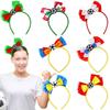 Teen Soccer Bowknot Shape Headbands Woman Student Cheerleading Game Gatherings Hairband Plastic Carnivals Hair Hoop