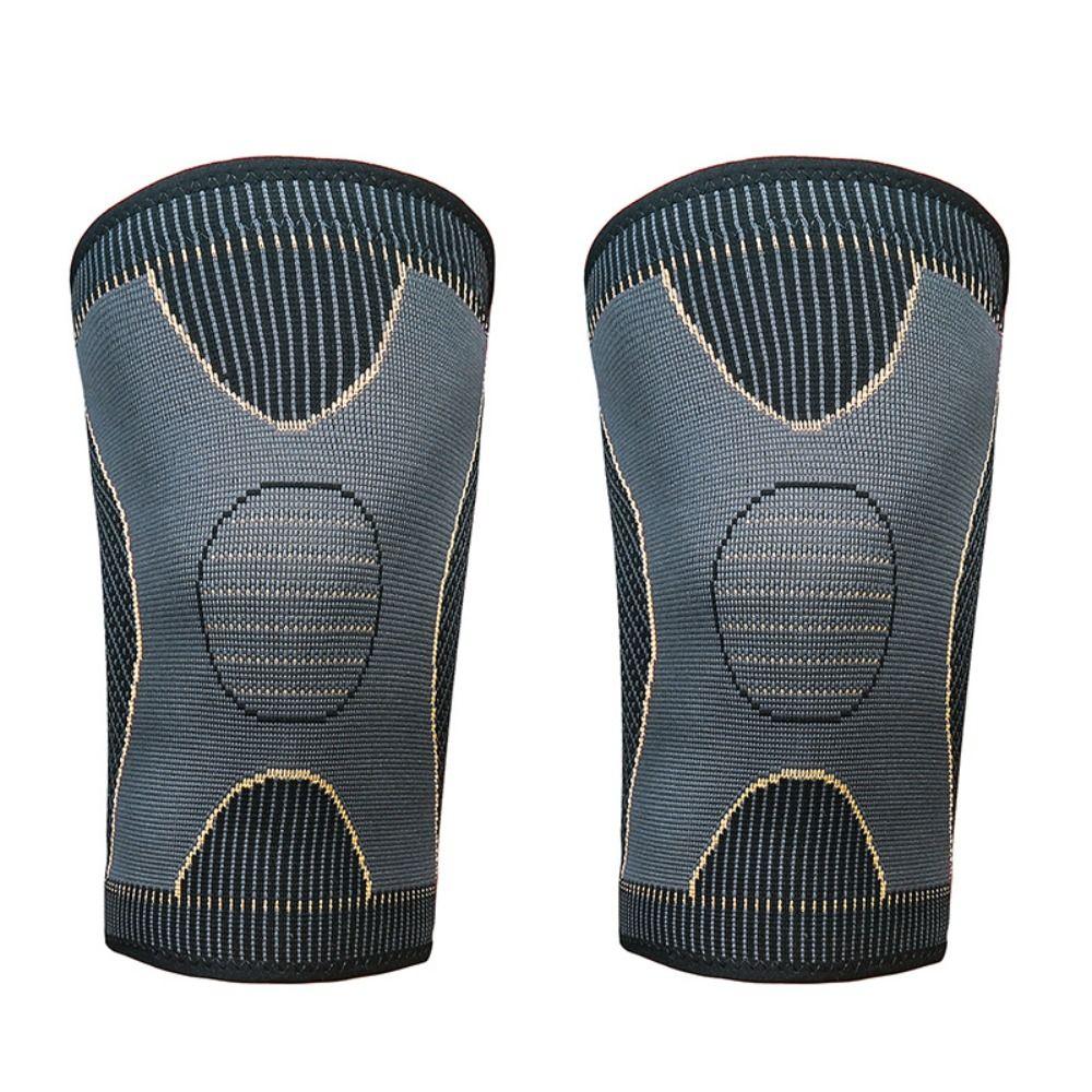 Fiber Running Knee Brace Breathable Badminton Knee Brace Patella Protect Band Knee Uncomfortable