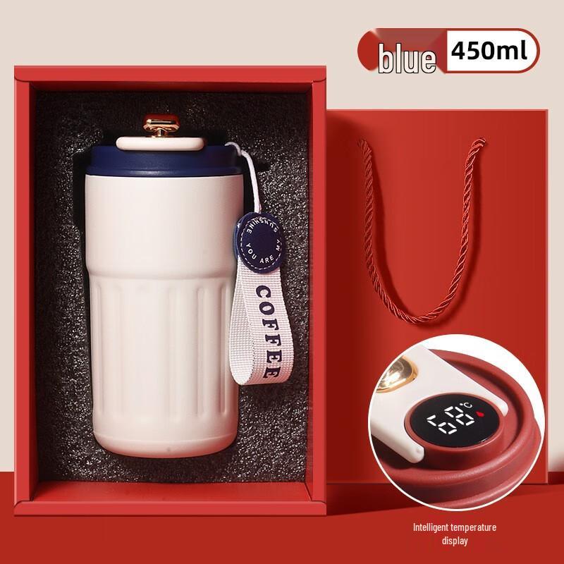 Xiao Yue Ya Smart 316 Stainless Steel Portable Insulated Coffee Mug