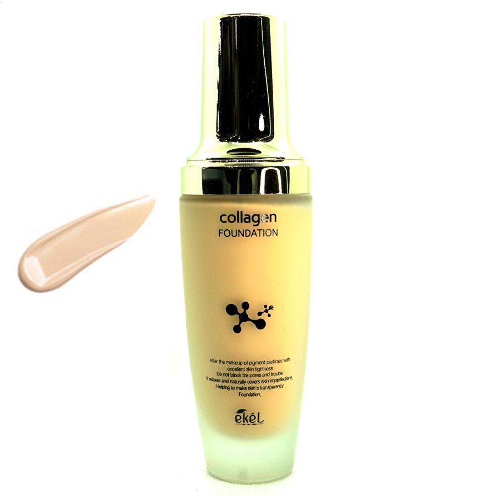 E-Curl WHYVHHJO Makeup Collagen Foundation 50ml No. 21
