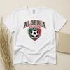 Algeria Football Fan T Shirt Soccer Supporters Gildan Cotton Family Top
