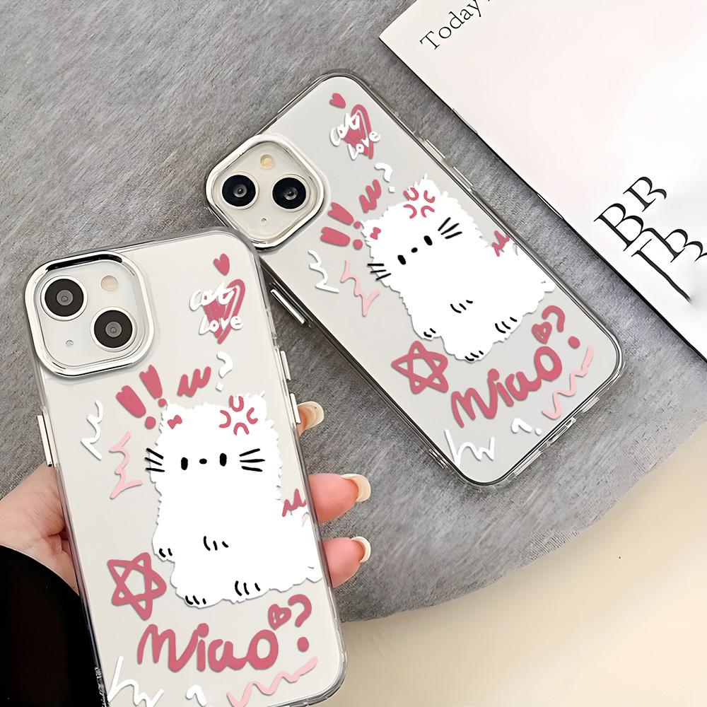 Transparent Phone Case for iPhone 11 12 13 iPhone 13 14 15 Pro 15 16 Pro Max Samsung A15 A16 A25 A26 A55 A56 S25 S24 S22 S23 Ultra S25 Edge