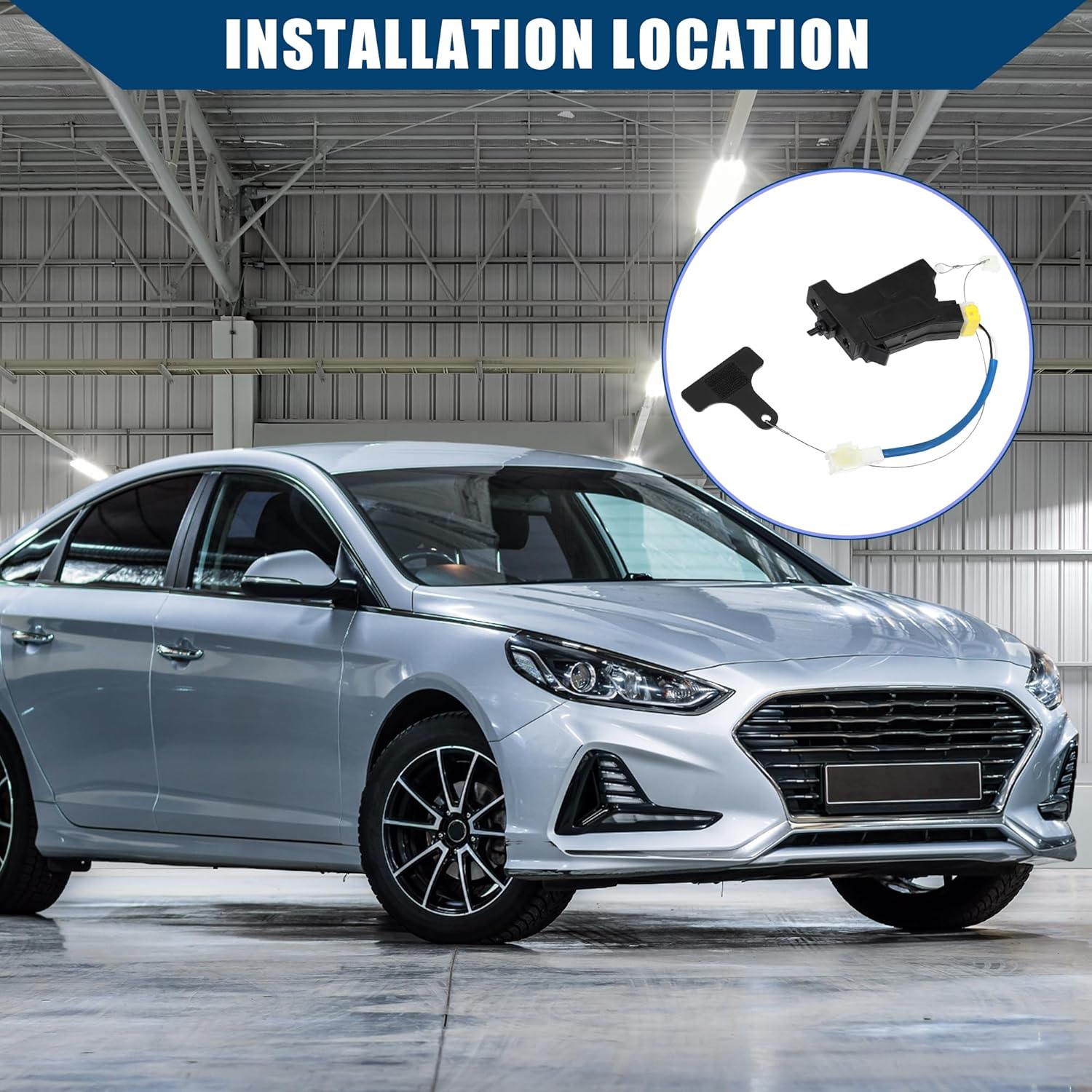 NO. 81590-3S000 Fuel Door Lock Actuator for Hyundai Sonata 10-14 for Hyundai Sonata Hybird 11-15 / Fuel Filler Door Opener Actuator Fuel Gas Release