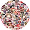 200 Pieces of Girl-themed Graffiti Stickers for Luggage, Skateboard, Water Bottle, and Waterproofing