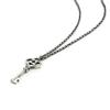 Poff Key Silver Necklace
