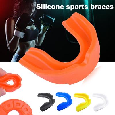 Silikónové zuby v ústach športy pre strážny box Muay Karate Thai