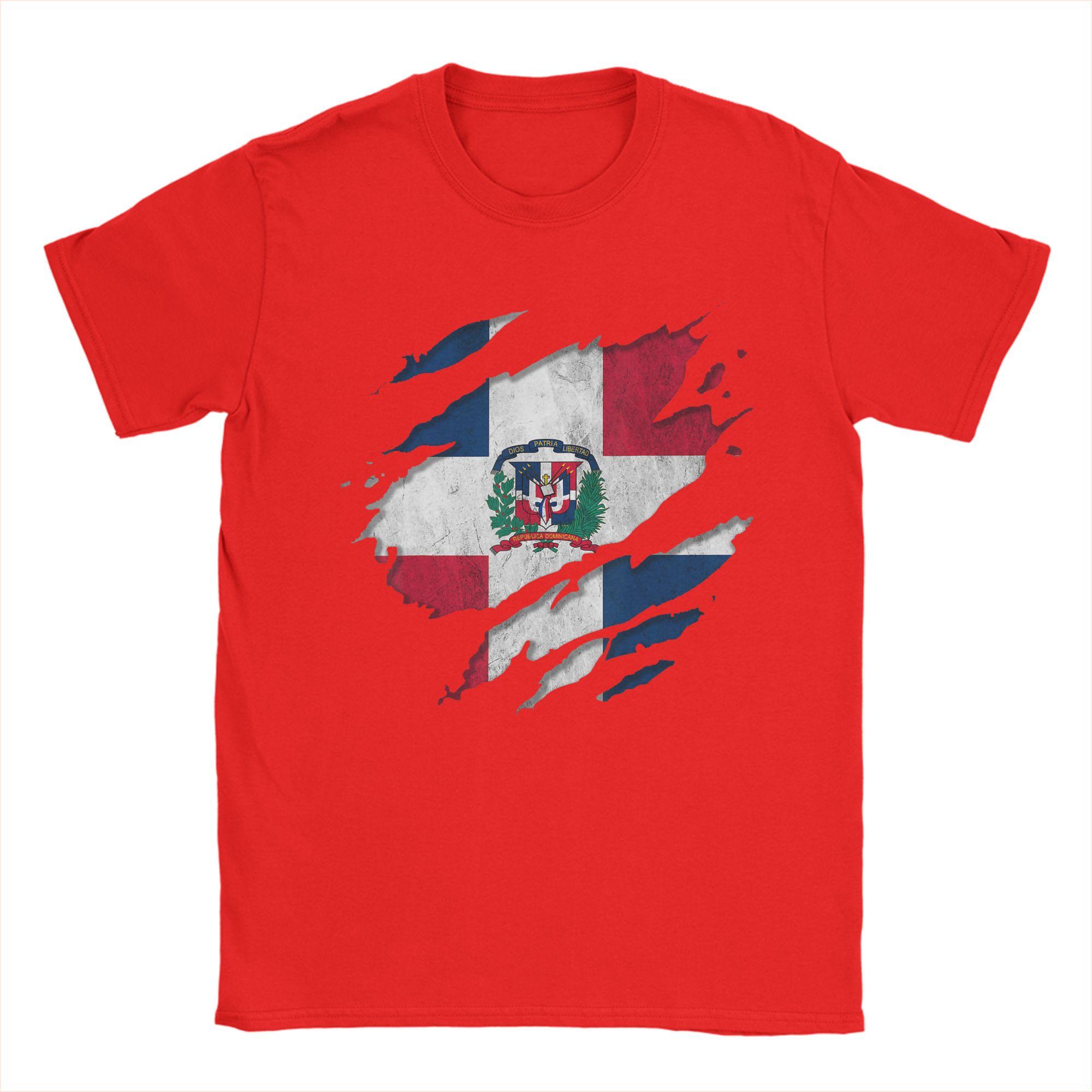 DR Dominican Republic T Shirt Beach Cotton T Shirts For Unisex Hipster Casual Tee Shirt ShortSleeve Y2K Retro Tops S