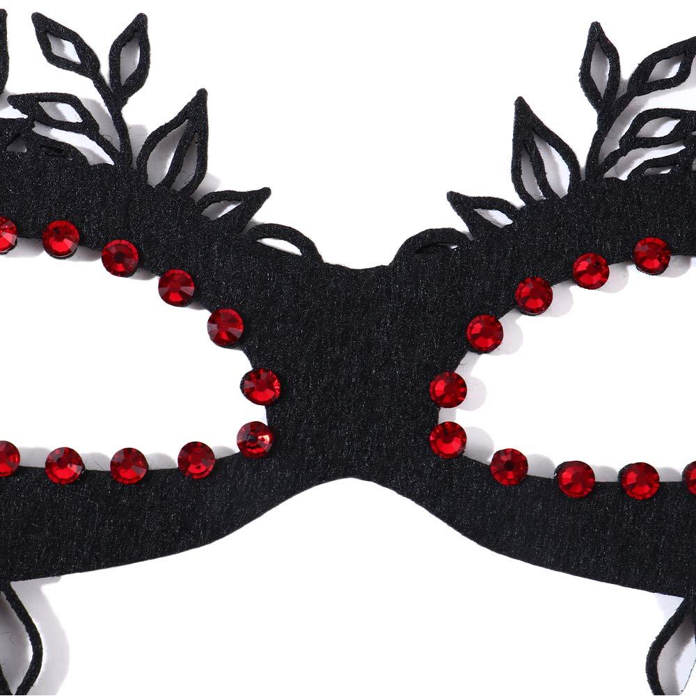 Requisiten Blumige Maskerade Augenmaske Halbmaske Augenbinde Mit Blume Mash Party Cosplay Requisiten